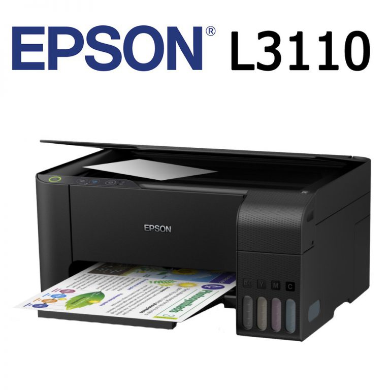 Reset Epson L3110 โปรแกรม reset ซับหมึกไฟเตือน 2 ดวง