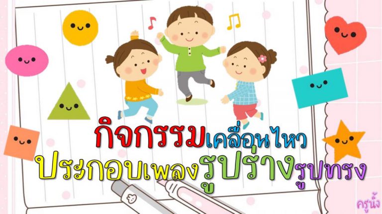 หน่วย รูปร่าง รูปทรงหรรษา ???กิจกรรมเคลื่อนไหวและจังหวะ